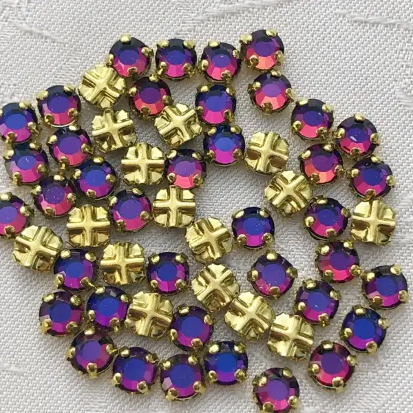 Swarovski Steine aufnähbar Cordonett-Blütenhaarnadeln - Chiemgauer Heimatwerk Trachten-Onlineshop