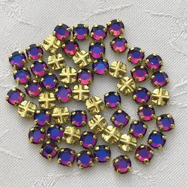Swarovski Steine annähbar aufnähbar Goldstickerei - Chiemgauer Heimatwerk Trachten-Onlineshop