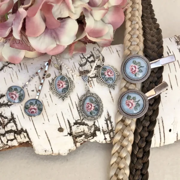 Dirndlschmuck Trachtenschmuck-Set für Damen - Chiemgauer Heimatwerk Trachten-Onlineshop