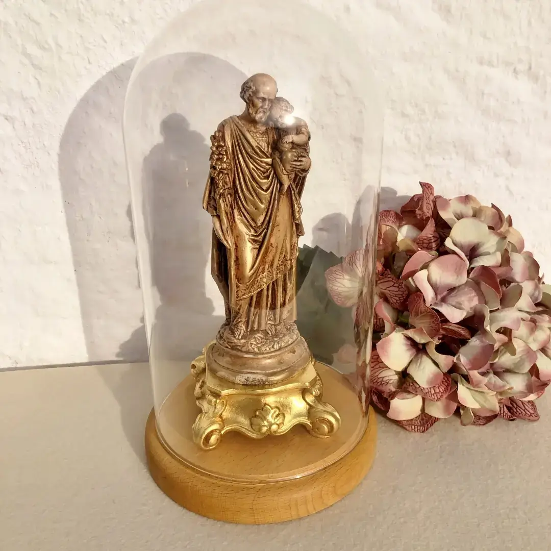 Wachsfigur Josef mit Kind altgold – Bild 12 – Chiemgauer Heimatwerk Trachten-Onlineshop Wachsfigur Josef mit Kind altgold - Bild 12 - Chiemgauer Heimatwerk Trachten-Onlineshop