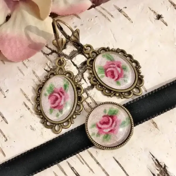 Dirndlschmuck Trachtenschmuck-Set für Damen No. 106 – Bild 1 – Chiemgauer Heimatwerk Trachten-Onlineshop Dirndlschmuck Trachtenschmuck-Set für Damen No. 106 - Bild 1 - Chiemgauer Heimatwerk Trachten-Onlineshop