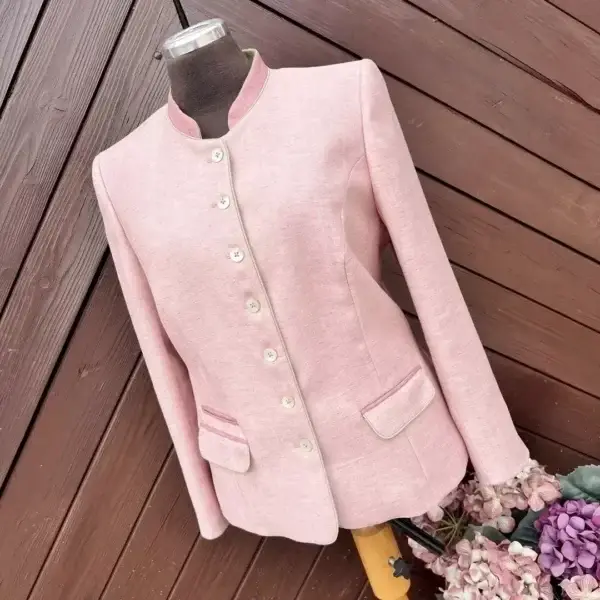 Hammerschmid Trachtenjacke für Damen in altrosa – Bild 1 – Chiemgauer Heimatwerk Trachten-Onlineshop Hammerschmid Trachtenjacke für Damen in altrosa - Bild 1 - Chiemgauer Heimatwerk Trachten-Onlineshop
