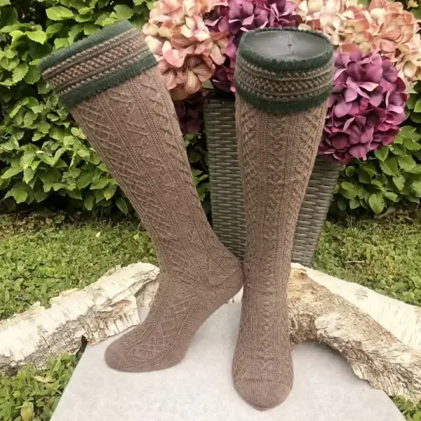 Hammerschmid Trachtenstrümpfe Kniestrümpfe mit Umschlag rehbraun – Bild 1 – Chiemgauer Heimatwerk Trachten-Onlineshop Hammerschmid Trachtenstrümpfe Kniestrümpfe mit Umschlag rehbraun - Bild 1 - Chiemgauer Heimatwerk Trachten-Onlineshop