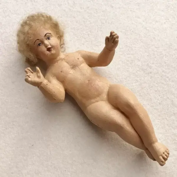 Jesulein klein handgefertigte Wachsmodel für Klosterarbeit No. 5 – Bild 1 – Chiemgauer Heimatwerk traditioneller Trachten-Onlineshop Jesulein klein handgefertigte Wachsmodel für Klosterarbeit No. 5 - Bild 1 - Chiemgauer Heimatwerk traditioneller Trachten-Onlineshop