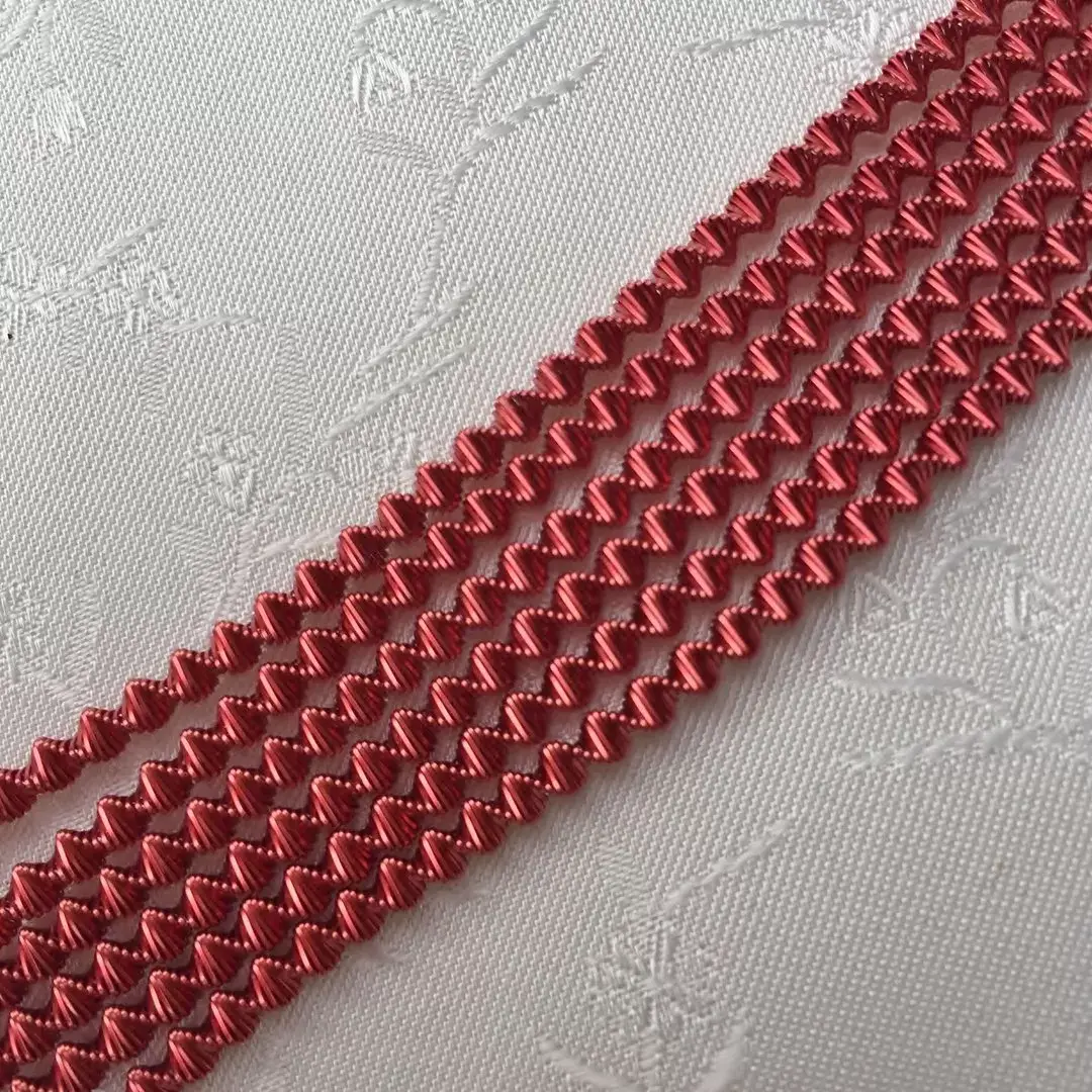 Boulliondraht Zackenboullion dick in rot – Bild 5 – Chiemgauer Heimatwerk traditioneller Trachten-Onlineshop Boulliondraht Zackenboullion dick in rot - Bild 5 - Chiemgauer Heimatwerk traditioneller Trachten-Onlineshop