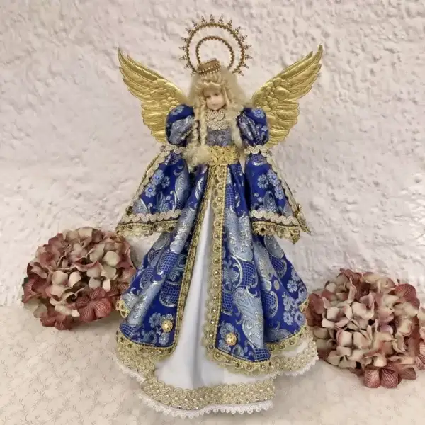 Klosterarbeit Weihnachtsengel in kรถnigsblau-hellblau – Bild 1 – Chiemgauer Heimatwerk Trachten-Onlineshop Klosterarbeit Weihnachtsengel in kรถnigsblau-hellblau - Bild 1 - Chiemgauer Heimatwerk Trachten-Onlineshop
