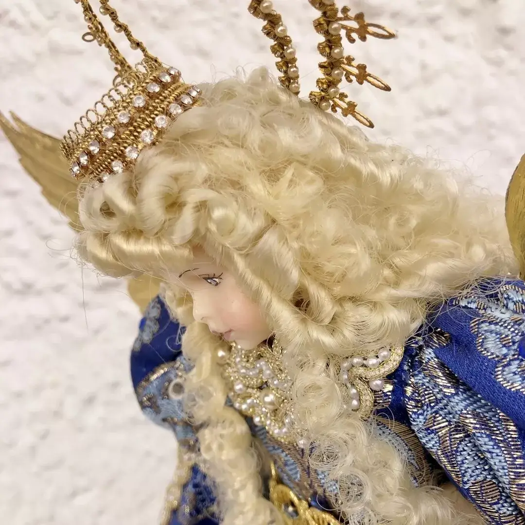 Klosterarbeit Weihnachtsengel in königsblau-hellblau – Bild 8 – Chiemgauer Heimatwerk Trachten-Onlineshop Klosterarbeit Weihnachtsengel in königsblau-hellblau - Bild 8 - Chiemgauer Heimatwerk Trachten-Onlineshop