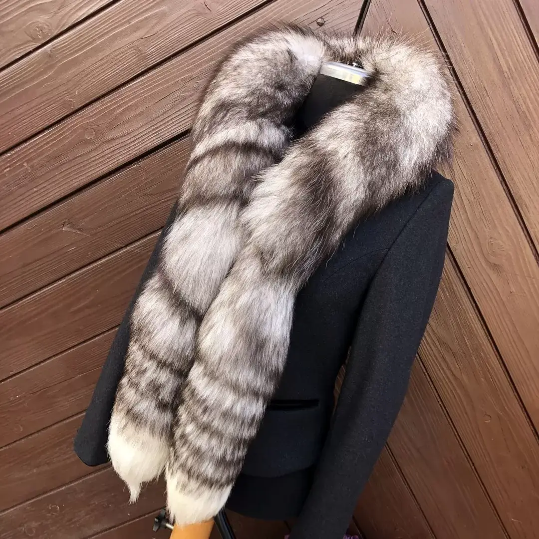 Pelz-Stola aus Fuchs in grau – Bild 3 – Chiemgauer Heimatwerk Trachten-Onlineshop Pelz-Stola aus Fuchs in grau - Bild 3 - Chiemgauer Heimatwerk Trachten-Onlineshop