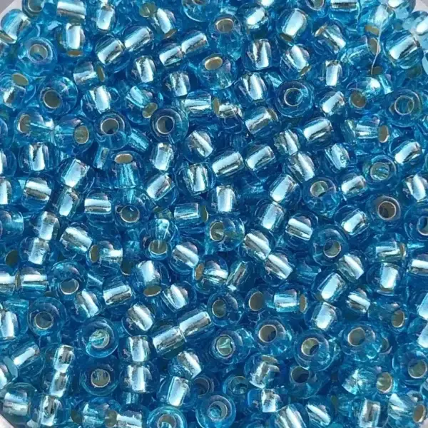 Rocailles Glasperlen türkisblau No. 48 – Bild 1 – Chiemgauer Heimatwerk Trachten-Onlineshop Rocailles Glasperlen türkisblau No. 48 - Bild 1 - Chiemgauer Heimatwerk Trachten-Onlineshop