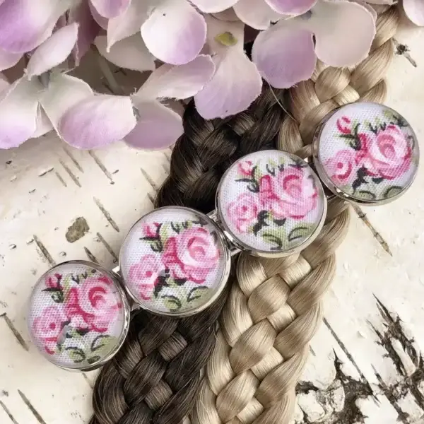 Trachten-Haarspange für Damen mit Rosen in weiß-rosa – Bild 1 – Chiemgauer Heimatwerk Trachten-Onlineshop Trachten-Haarspange für Damen mit Rosen in weiß-rosa - Bild 1 - Chiemgauer Heimatwerk Trachten-Onlineshop