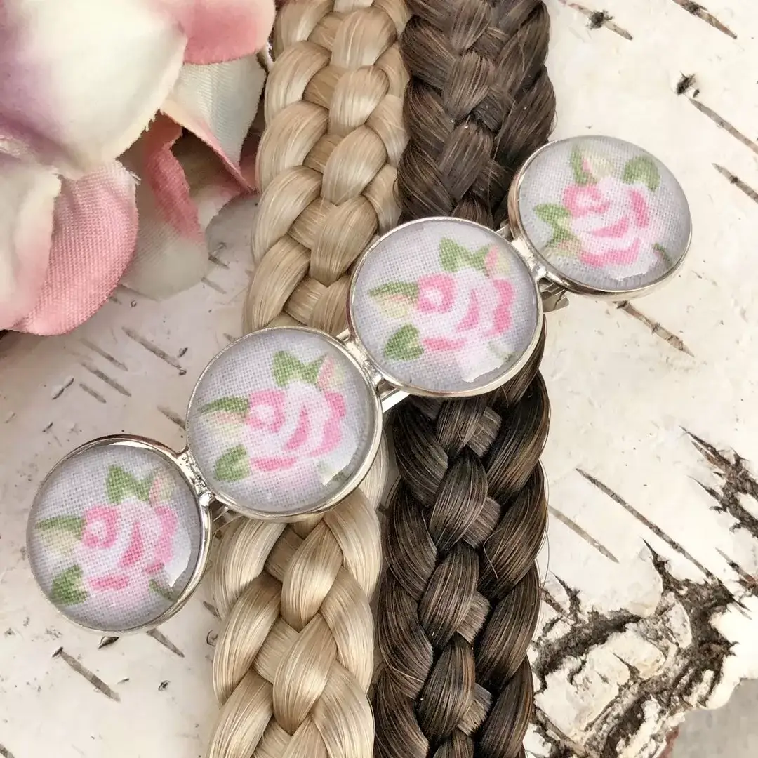 Trachten-Haarspange für Damen mit Rosen No. 4 – Bild 1 – Chiemgauer Heimatwerk Trachten-Onlineshop Trachten-Haarspange für Damen mit Rosen No. 4 - Bild 1 - Chiemgauer Heimatwerk Trachten-Onlineshop