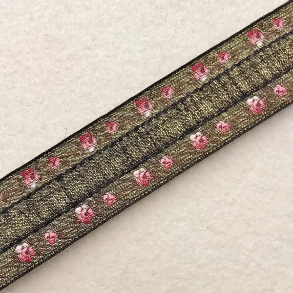 Trachtenborte Brokatborte in schwarz No. 2 – Bild 1 – Chiemgauer Heimatwerk Trachten-Onlineshop Trachtenborte Brokatborte in schwarz No. 2 - Bild 1 - Chiemgauer Heimatwerk Trachten-Onlineshop