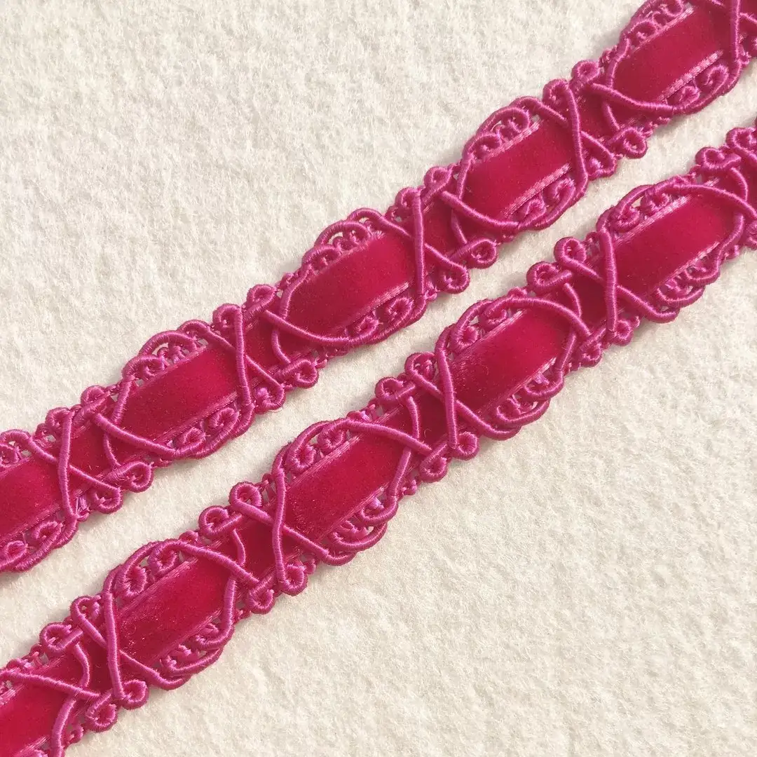 Trachtenborte Samtborte pink – Bild 1 – Chiemgauer Heimatwerk Trachten-Onlineshop Trachtenborte Samtborte pink - Bild 1 - Chiemgauer Heimatwerk Trachten-Onlineshop
