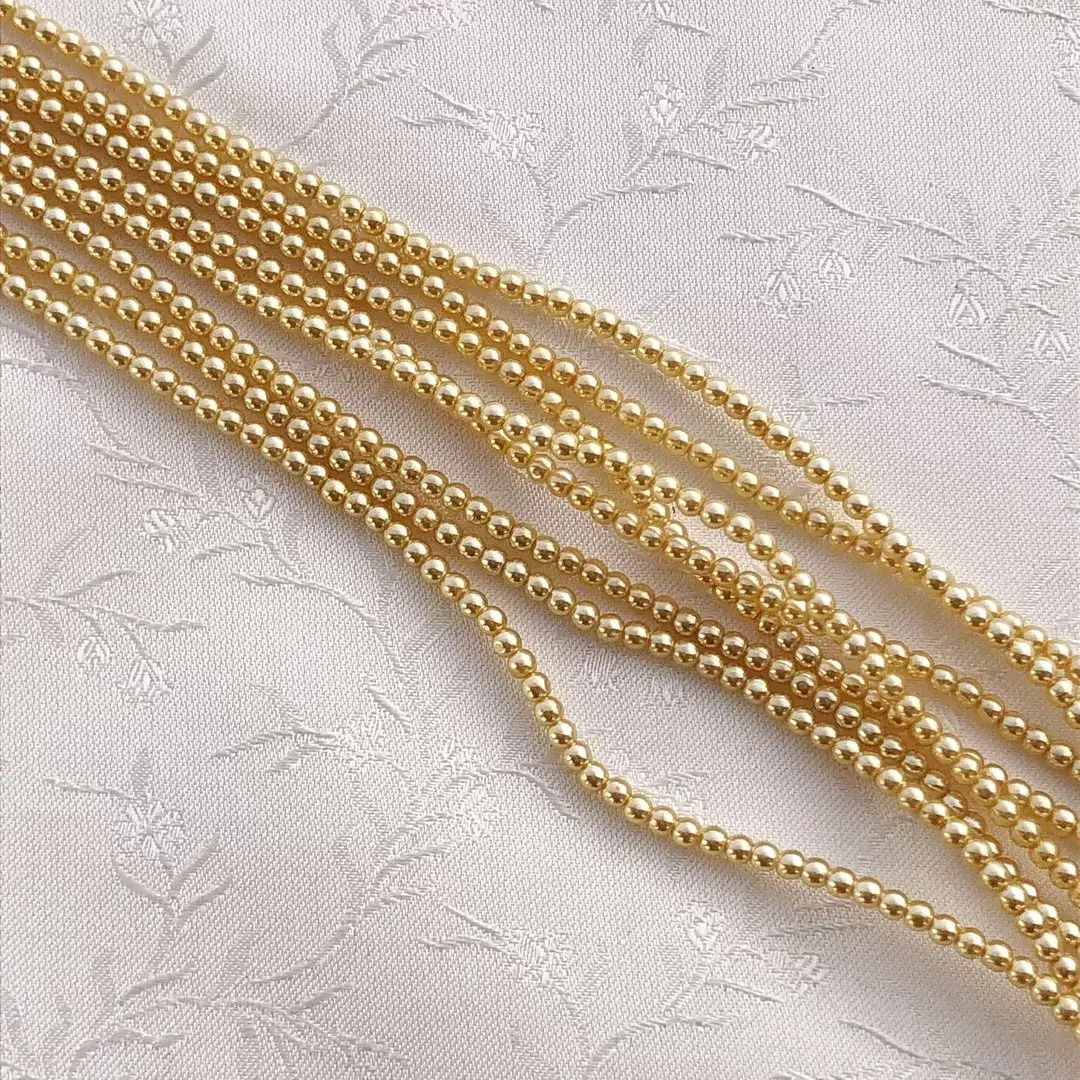 Wachsperlen goldgelb in 2 mm – Bild 1 – Chiemgauer Heimatwerk Trachten-Onlineshop Wachsperlen goldgelb in 2 mm - Bild 1 - Chiemgauer Heimatwerk Trachten-Onlineshop