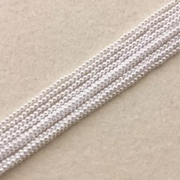 Wachsperlen weiß in 2,5 mm – Bild 1 – Chiemgauer Heimatwerk Trachten-Onlineshop Wachsperlen weiß in 2,5 mm - Bild 1 - Chiemgauer Heimatwerk Trachten-Onlineshop