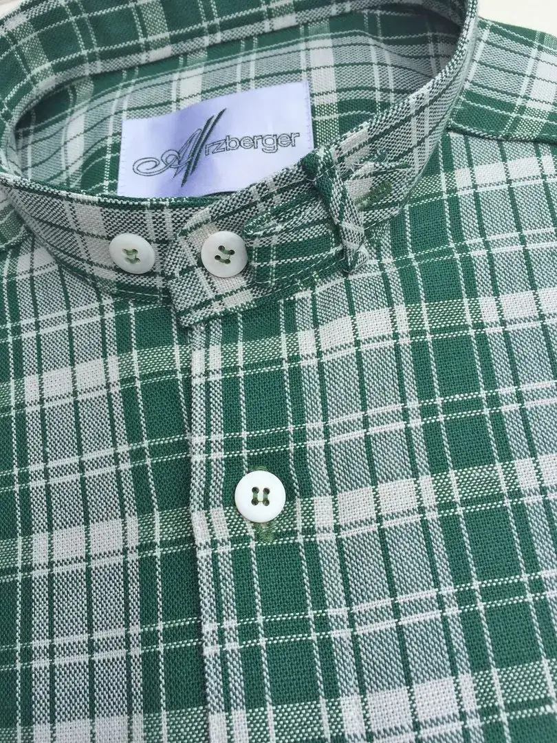 Arzberger Trachtenhemd Stehkragen kariert No. 39 – Bild 5 – Chiemgauer Heimatwerk Trachten-Onlineshop Arzberger Trachtenhemd Stehkragen kariert No. 39 - Bild 5 - Chiemgauer Heimatwerk Trachten-Onlineshop