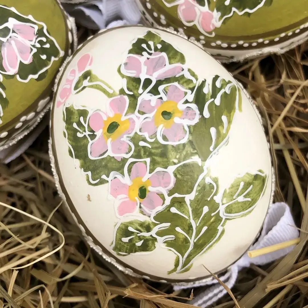 Handbemalte Ostereier mit Blumen rosa – Bild 23 – Chiemgauer Heimatwerk Trachten-Onlineshop Handbemalte Ostereier mit Blumen rosa - Bild 23 - Chiemgauer Heimatwerk Trachten-Onlineshop