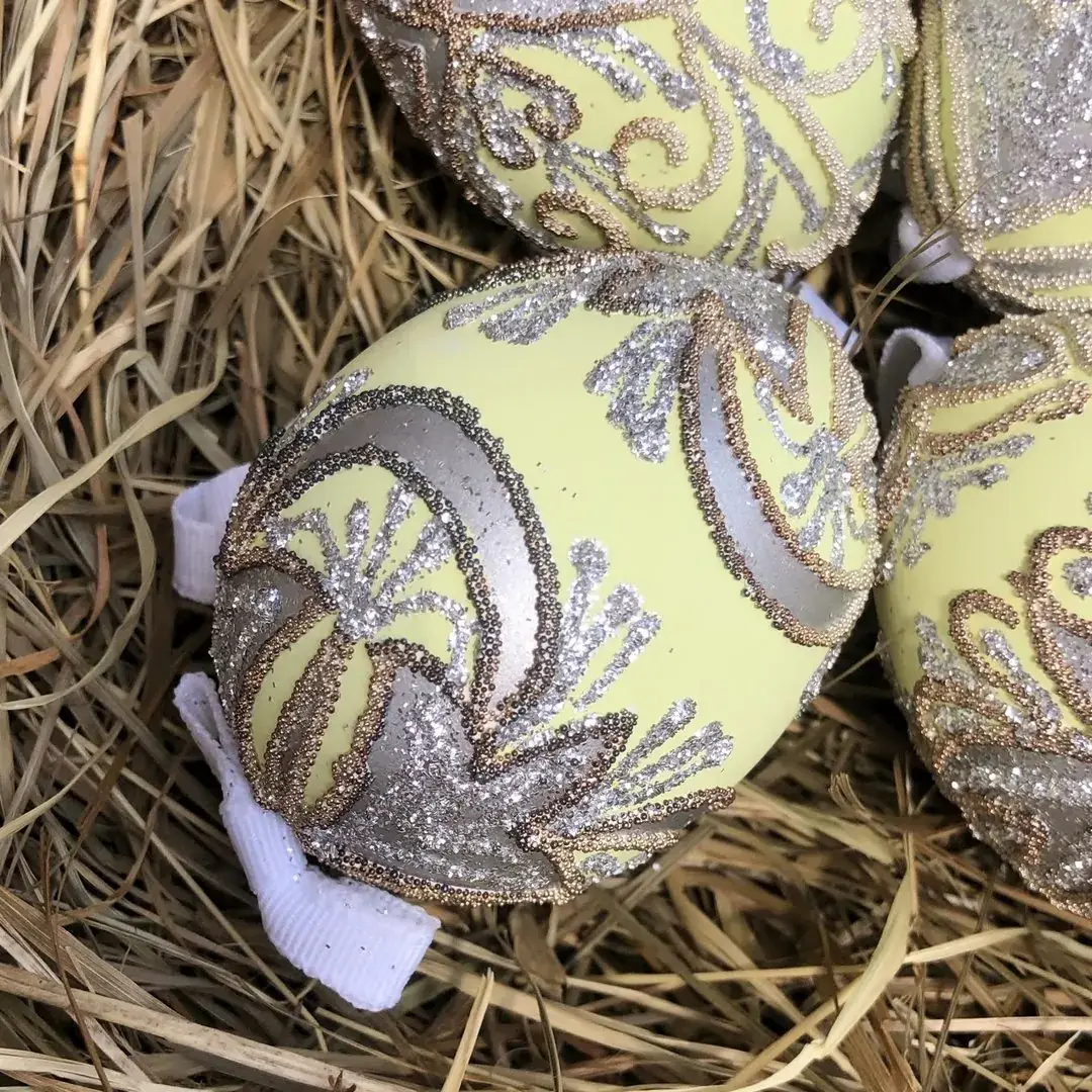 Handbemalte Ostereier mit Flitter limone No. 2 – Bild 18 – Chiemgauer Heimatwerk Trachten-Onlineshop Handbemalte Ostereier mit Flitter limone No. 2 - Bild 18 - Chiemgauer Heimatwerk Trachten-Onlineshop