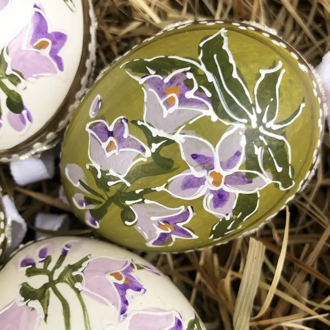 Handbemalte Ostereier mit Glockenblume – Bild 21 – Chiemgauer Heimatwerk Trachten-Onlineshop Handbemalte Ostereier mit Glockenblume - Bild 21 - Chiemgauer Heimatwerk Trachten-Onlineshop