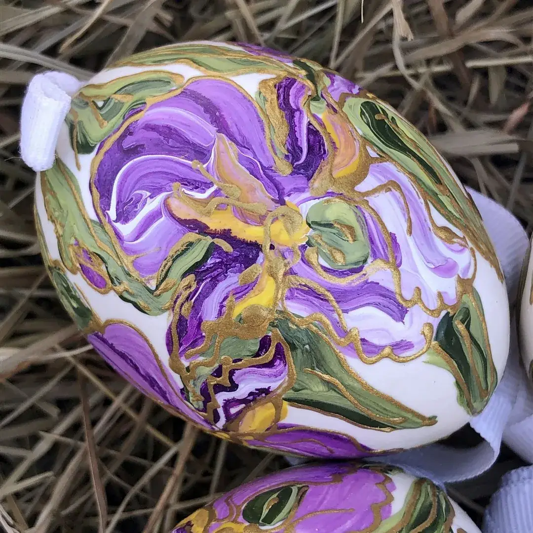 Handbemalte Ostereier mit Iris – Bild 17 – Chiemgauer Heimatwerk Trachten-Onlineshop Handbemalte Ostereier mit Iris - Bild 17 - Chiemgauer Heimatwerk Trachten-Onlineshop