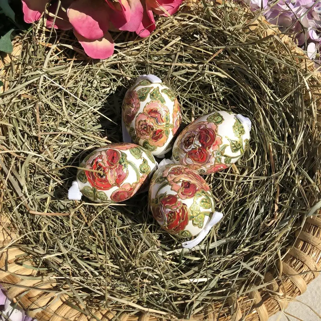 Handbemalte Ostereier mit Rosen No. 1 – Bild 13 – Chiemgauer Heimatwerk Trachten-Onlineshop Handbemalte Ostereier mit Rosen No. 1 - Bild 13 - Chiemgauer Heimatwerk Trachten-Onlineshop