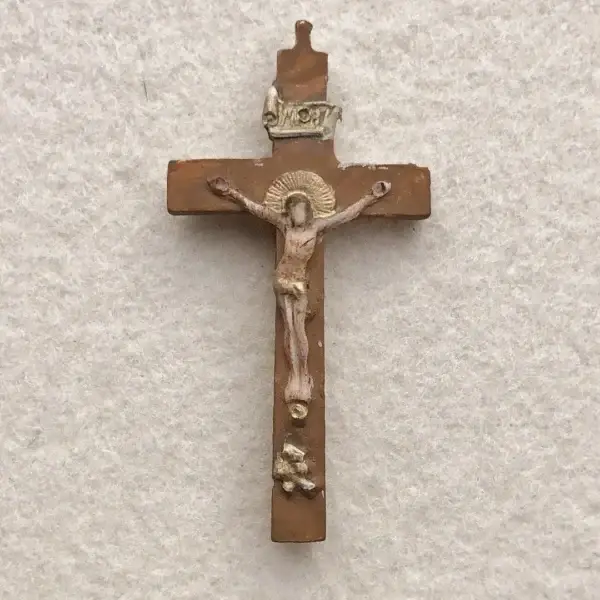 Kreuz klein handgefertigte Wachsmodel für Klosterarbeit – Bild 1 – Chiemgauer Heimatwerk Trachten-Onlineshop Kreuz klein handgefertigte Wachsmodel für Klosterarbeit - Bild 1 - Chiemgauer Heimatwerk Trachten-Onlineshop