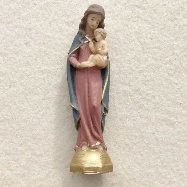 Madonnen Statue handgefertigte Wachsmodel für Klosterarbeit – Bild 1 – Chiemgauer Heimatwerk traditioneller Trachten-Onlineshop Madonnen Statue handgefertigte Wachsmodel für Klosterarbeit - Bild 1 - Chiemgauer Heimatwerk traditioneller Trachten-Onlineshop