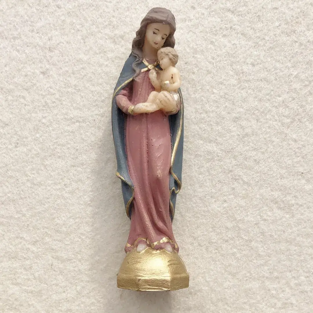 Handgefertigte Wachsfigur Madonna für Klosterarbeit – Bild 1 – Chiemgauer Heimatwerk Trachten-Onlineshop Handgefertigte Wachsfigur Madonna für Klosterarbeit - Bild 1 - Chiemgauer Heimatwerk Trachten-Onlineshop