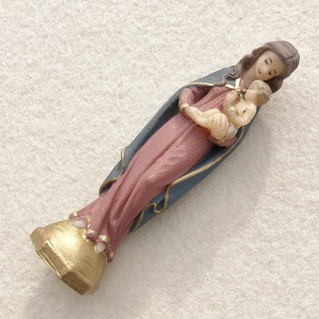 Handgefertigte Wachsfigur Madonna für Klosterarbeit – Bild 2 – Chiemgauer Heimatwerk Trachten-Onlineshop Handgefertigte Wachsfigur Madonna für Klosterarbeit - Bild 2 - Chiemgauer Heimatwerk Trachten-Onlineshop