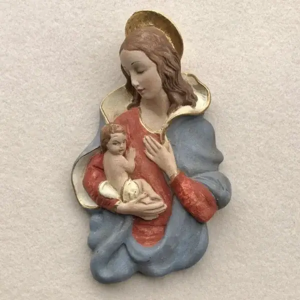 Madonna mit Kind handgefertigte Wachsmodel für Klosterarbeit – Bild 1 – Chiemgauer Heimatwerk traditioneller Trachten-Onlineshop Madonna mit Kind handgefertigte Wachsmodel für Klosterarbeit - Bild 1 - Chiemgauer Heimatwerk traditioneller Trachten-Onlineshop