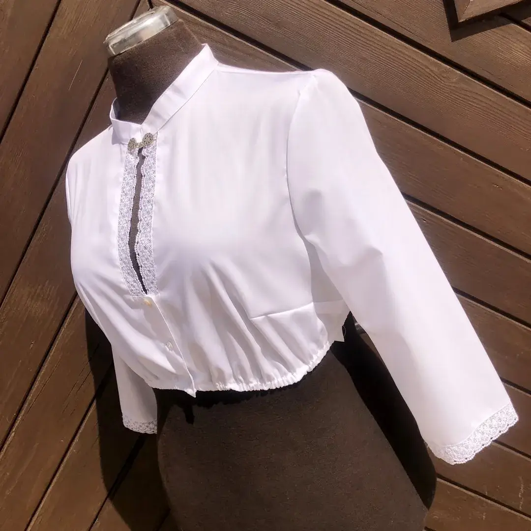 Hochgeschlossene Waldorff Dirndlbluse langarm mit Stehkragen No. 1 – Bild 13 – Chiemgauer Heimatwerk Trachten-Onlineshop Hochgeschlossene Waldorff Dirndlbluse langarm mit Stehkragen No. 1 - Bild 13 - Chiemgauer Heimatwerk Trachten-Onlineshop