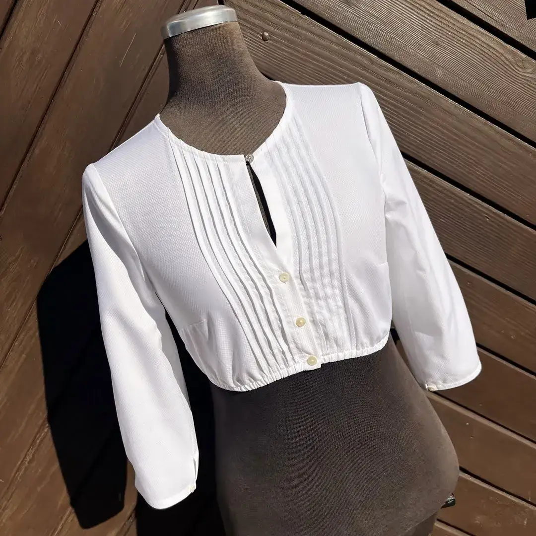 Hochgeschlossene Waldorff Dirndlbluse langarm No. 6 – Bild 16 – Chiemgauer Heimatwerk Trachten-Onlineshop Hochgeschlossene Waldorff Dirndlbluse langarm No. 6 - Bild 16 - Chiemgauer Heimatwerk Trachten-Onlineshop