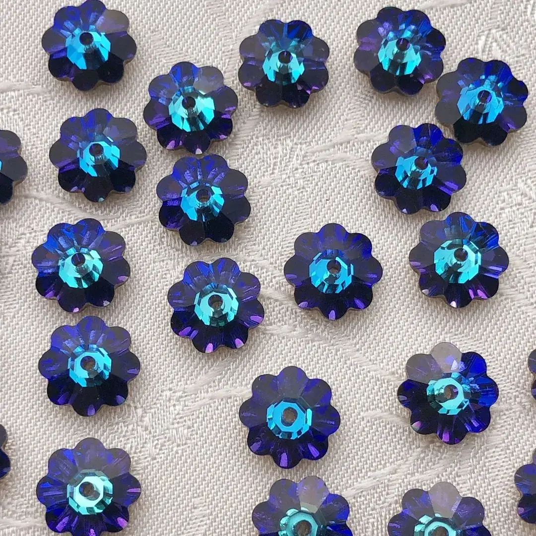 Swarovski Strassblume blau-türkis 7 mm – Bild 12 – Chiemgauer Heimatwerk Trachten-Onlineshop Swarovski Strassblume blau-türkis 7 mm - Bild 12 - Chiemgauer Heimatwerk Trachten-Onlineshop