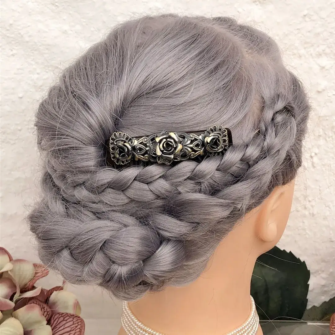 Trachten-Haarkamm mit Rose bronze No. 3 – Bild 2 – Chiemgauer Heimatwerk Trachten-Onlineshop Trachten-Haarkamm mit Rose bronze No. 3 - Bild 2 - Chiemgauer Heimatwerk Trachten-Onlineshop