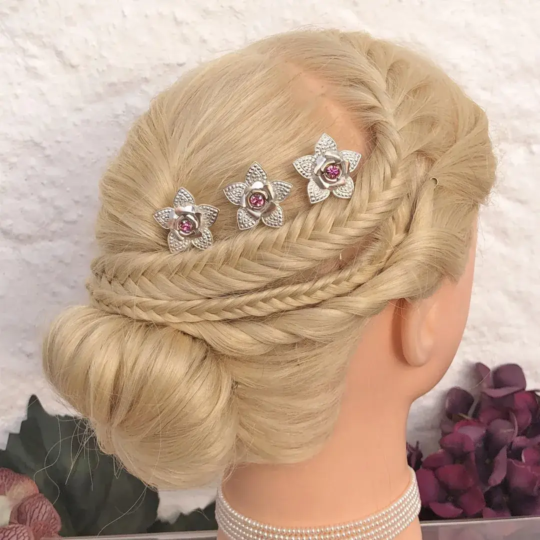 Trachten-Haarnadel mit Swarovski in rosa No. 2 – Bild 10 – Chiemgauer Heimatwerk Trachten-Onlineshop Trachten-Haarnadel mit Swarovski in rosa No. 2 - Bild 10 - Chiemgauer Heimatwerk Trachten-Onlineshop