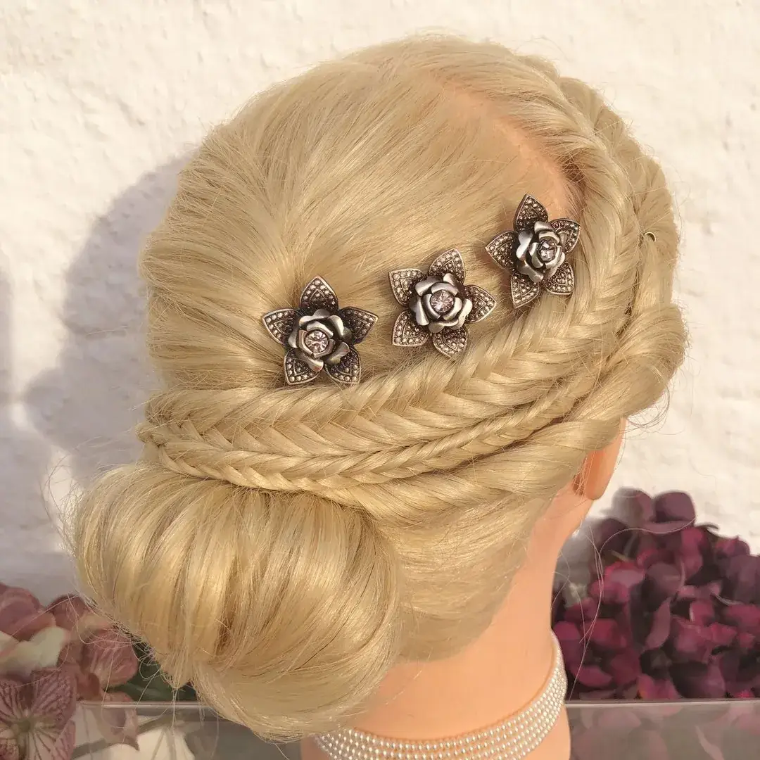 Trachten-Haarnadel mit Swarovski in rosé No. 2 – Bild 13 – Chiemgauer Heimatwerk Trachten-Onlineshop Trachten-Haarnadel mit Swarovski in rosé No. 2 - Bild 13 - Chiemgauer Heimatwerk Trachten-Onlineshop
