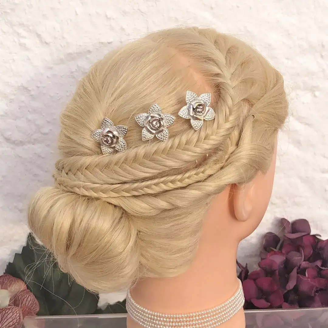 Trachten-Haarnadel mit Swarovski in rosé No. 5 – Bild 12 – Chiemgauer Heimatwerk Trachten-Onlineshop Trachten-Haarnadel mit Swarovski in rosé No. 5 - Bild 12 - Chiemgauer Heimatwerk Trachten-Onlineshop
