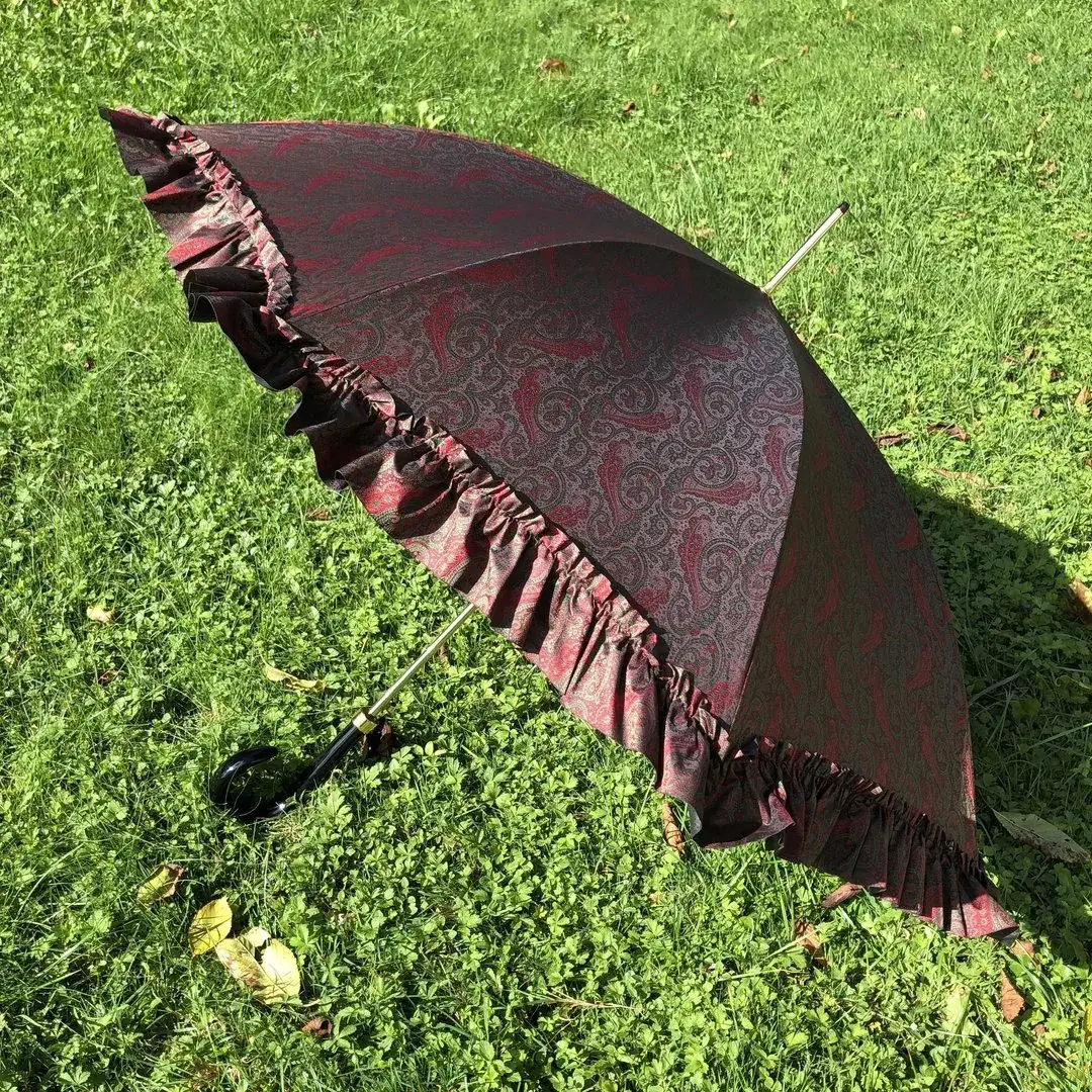Trachtenschirm aus Paisleysatin in rot-grün – Bild 10 – Chiemgauer Heimatwerk Trachten-Onlineshop Trachtenschirm aus Paisleysatin in rot-grün - Bild 10 - Chiemgauer Heimatwerk Trachten-Onlineshop