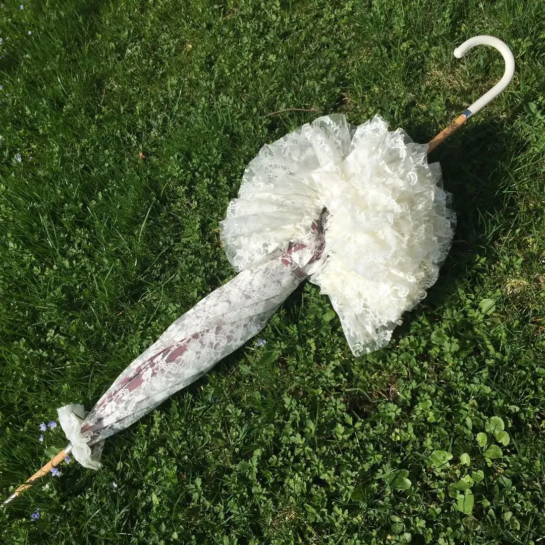 Trachtenschirm aus Spitze in creme – Bild 9 – Chiemgauer Heimatwerk Trachten-Onlineshop Trachtenschirm aus Spitze in creme - Bild 9 - Chiemgauer Heimatwerk Trachten-Onlineshop