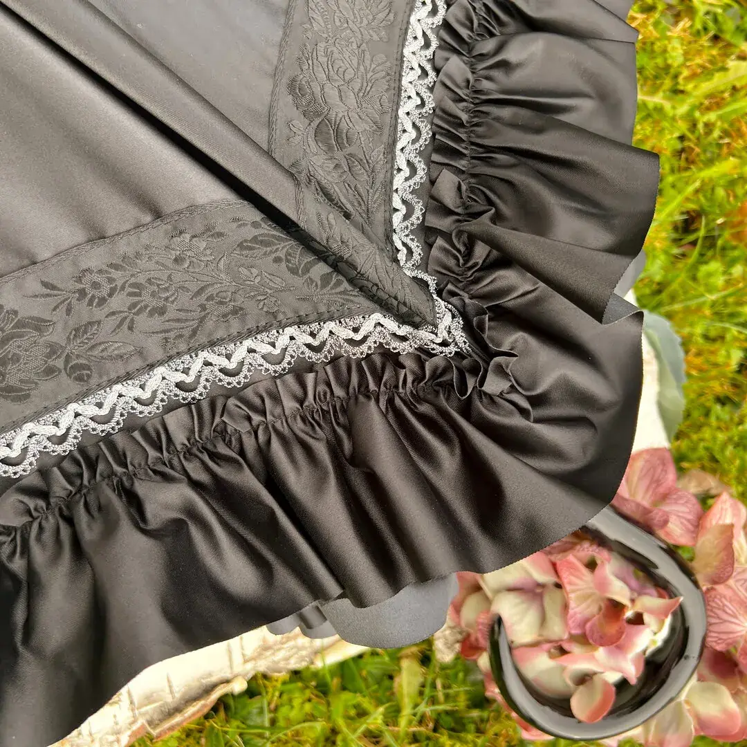 Trachtenschirm mit Rüsche schwarz No. 1 – Bild 16 – Chiemgauer Heimatwerk Trachten-Onlineshop Trachtenschirm mit Rüsche schwarz No. 1 - Bild 16 - Chiemgauer Heimatwerk Trachten-Onlineshop