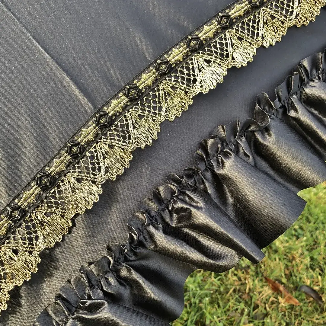 Trachtenschirm mit Rüsche schwarz No. 2 – Bild 6 – Chiemgauer Heimatwerk Trachten-Onlineshop Trachtenschirm mit Rüsche schwarz No. 2 - Bild 6 - Chiemgauer Heimatwerk Trachten-Onlineshop