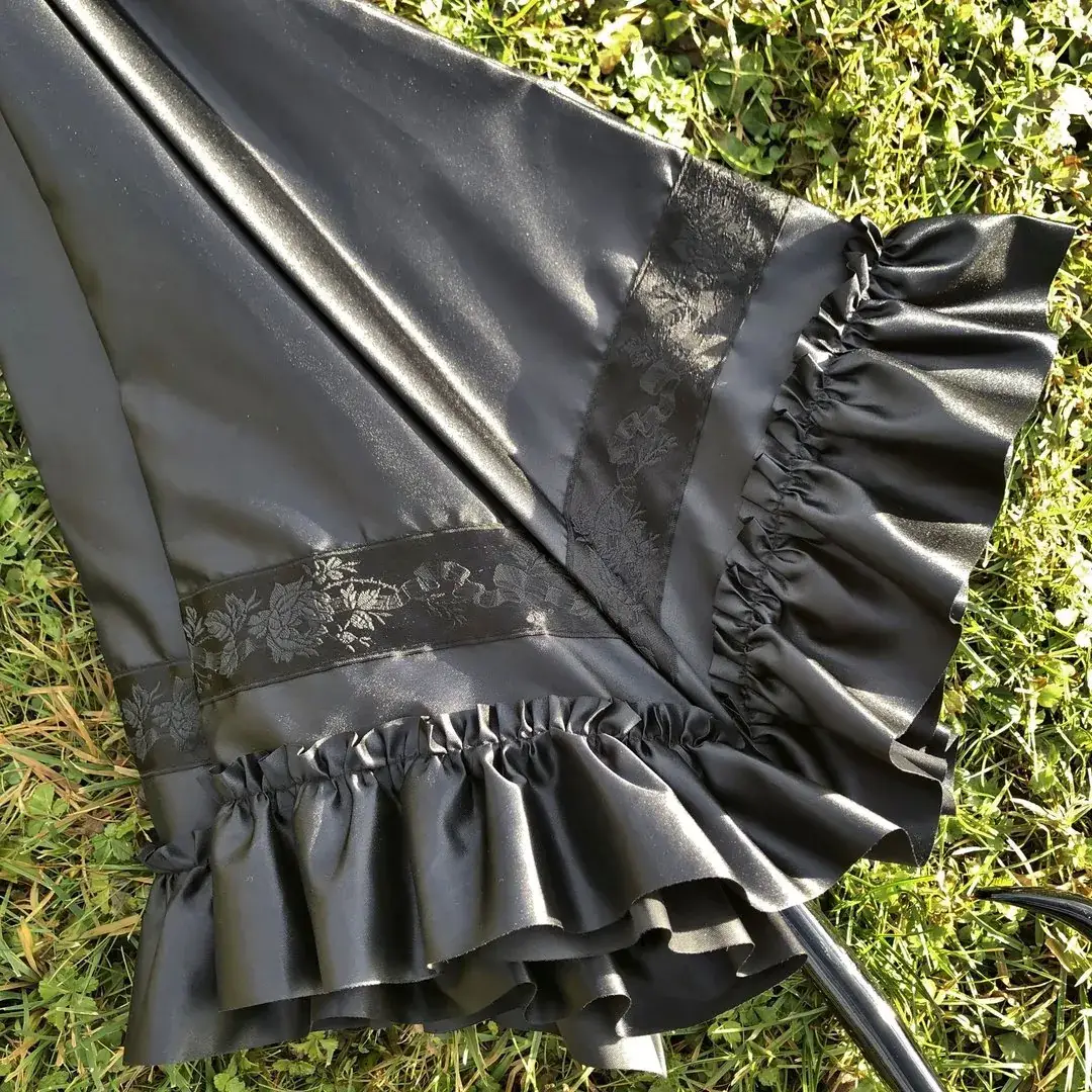 Trachtenschirm mit Rüsche schwarz No. 8 – Bild 31 – Chiemgauer Heimatwerk Trachten-Onlineshop Trachtenschirm mit Rüsche schwarz No. 8 - Bild 31 - Chiemgauer Heimatwerk Trachten-Onlineshop