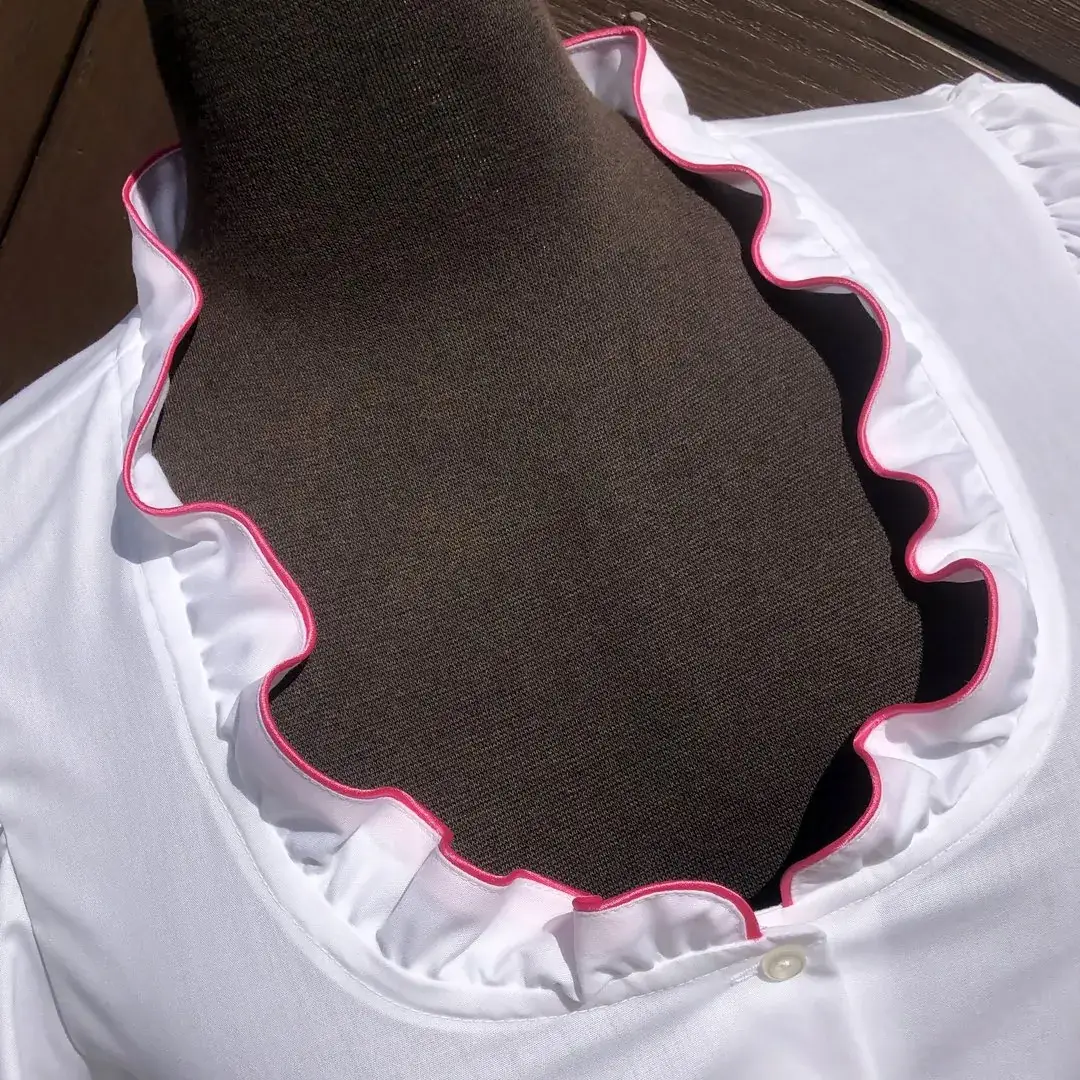 Waldorff Dirndlbluse kurzarm mit Paspel pink – Bild 18 – Chiemgauer Heimatwerk Trachten-Onlineshop Waldorff Dirndlbluse kurzarm mit Paspel pink - Bild 18 - Chiemgauer Heimatwerk Trachten-Onlineshop