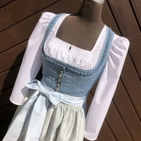 Waldorff Dirndlbluse langarm Miederbluse No. 2 – Bild 1 – Chiemgauer Heimatwerk Trachten-Onlineshop Waldorff Dirndlbluse langarm Miederbluse No. 2 - Bild 1 - Chiemgauer Heimatwerk Trachten-Onlineshop