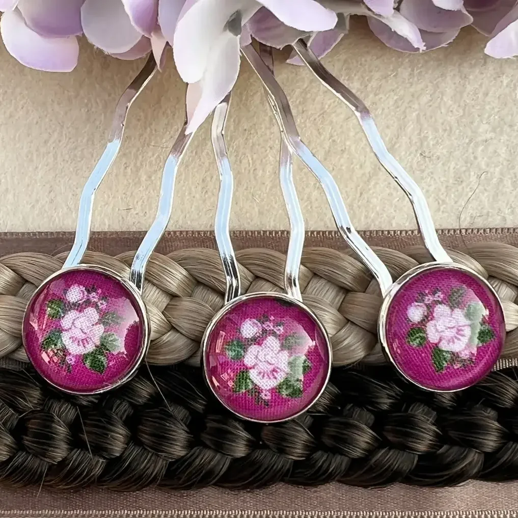 Trachtenhaarnadel mit Rosen fuchsia – Bild 8 – Chiemgauer Heimatwerk Trachten-Onlineshop Trachtenhaarnadel mit Rosen fuchsia - Bild 8 - Chiemgauer Heimatwerk Trachten-Onlineshop