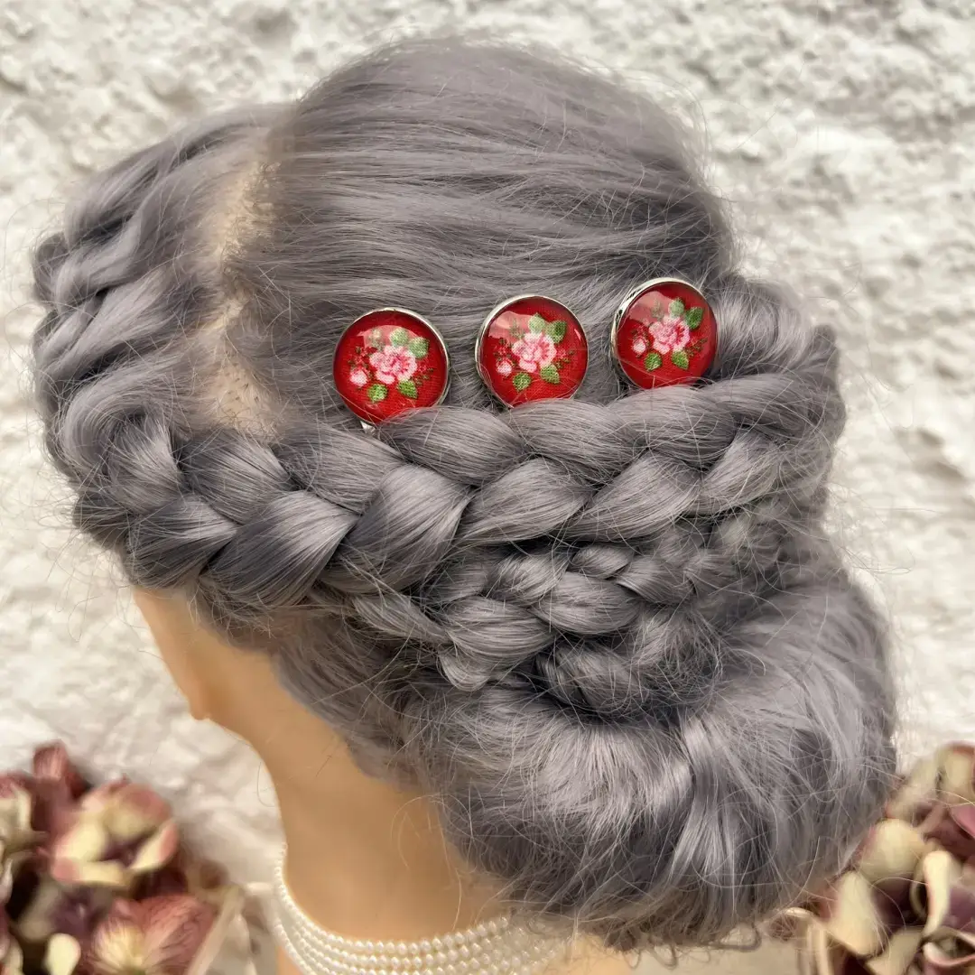 Trachtenhaarnadel mit Rosen rot – Bild 9 – Chiemgauer Heimatwerk Trachten-Onlineshop Trachtenhaarnadel mit Rosen rot - Bild 9 - Chiemgauer Heimatwerk Trachten-Onlineshop
